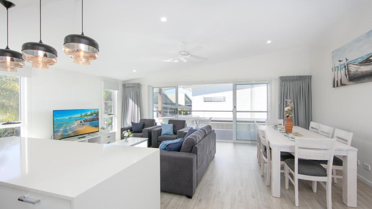 Moby Dick Waterfront Resort Motel Yamba Exterior foto