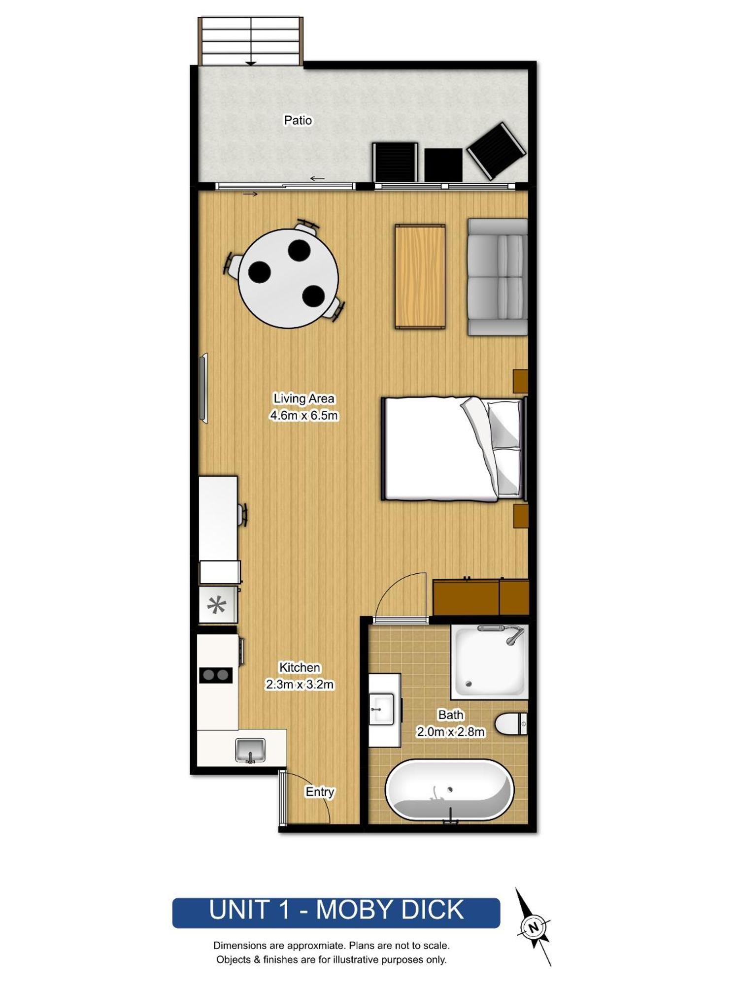 Moby Dick Waterfront Resort Motel Yamba Exterior foto